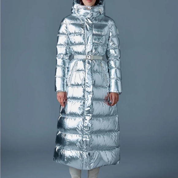 Mackage Jackets & Blazers - Mackage Metallic Silver Women's Puffer Coat